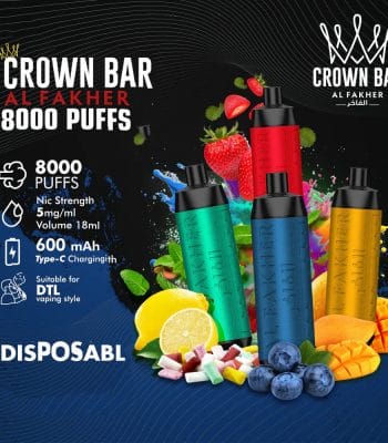 ALFAKHER CROWN BAR 8000PUFFS