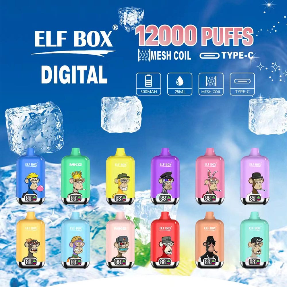 Elf Box Digital 12000 Puff Categories Thumbnail