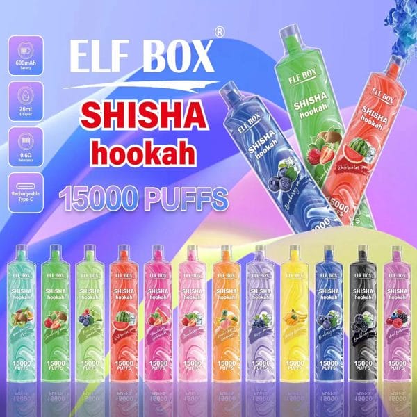 Elf Box Shisha 15000 Puff Categories Thumbnail