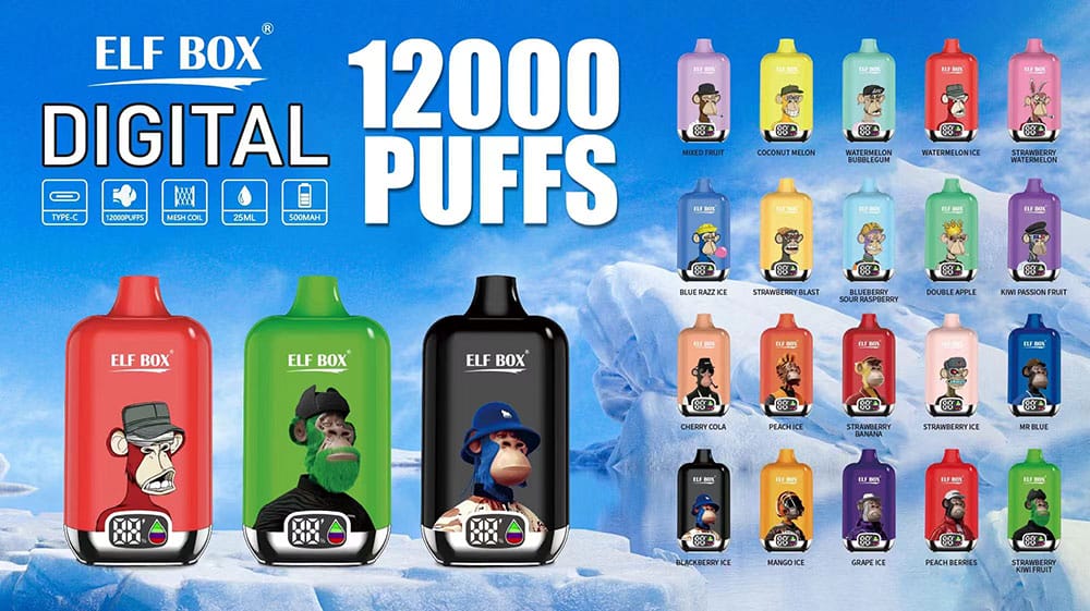 elf box 12000 puffs