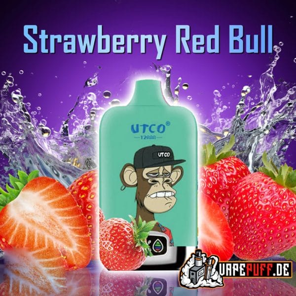 STRAWBERRY RED BULL randm 12000