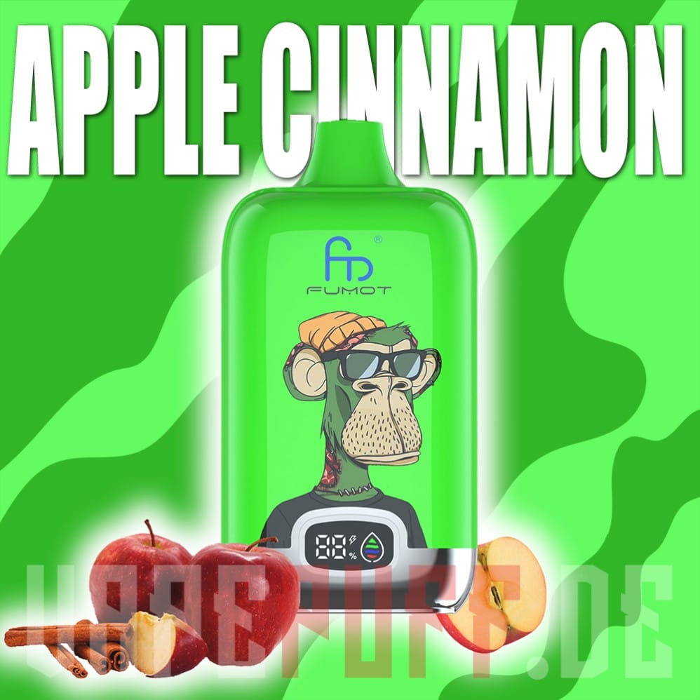 randm tornado 12000 puffs Apple Cinnamon