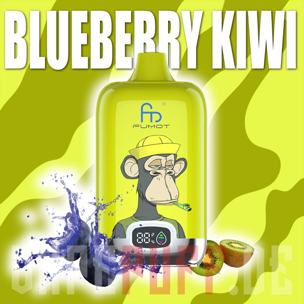 randm tornado 12000 puffs Blueberry kiwi