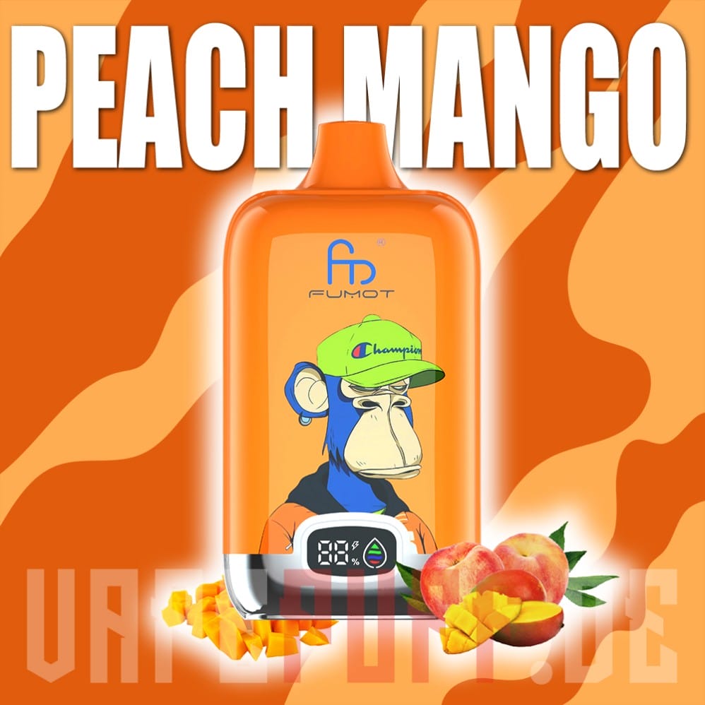 randm tornado 12000 puffs Peach mango