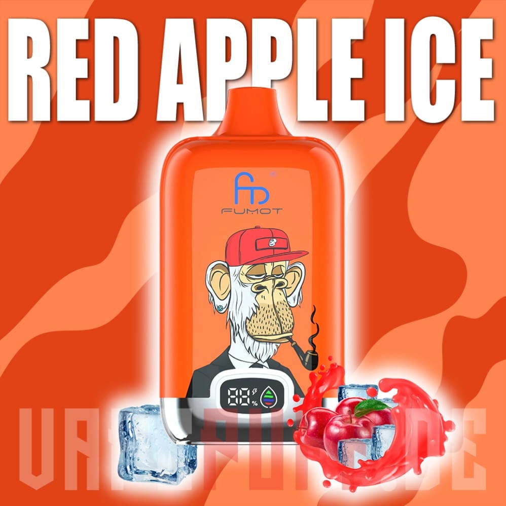 randm tornado 12000 puffs Red Apple ice