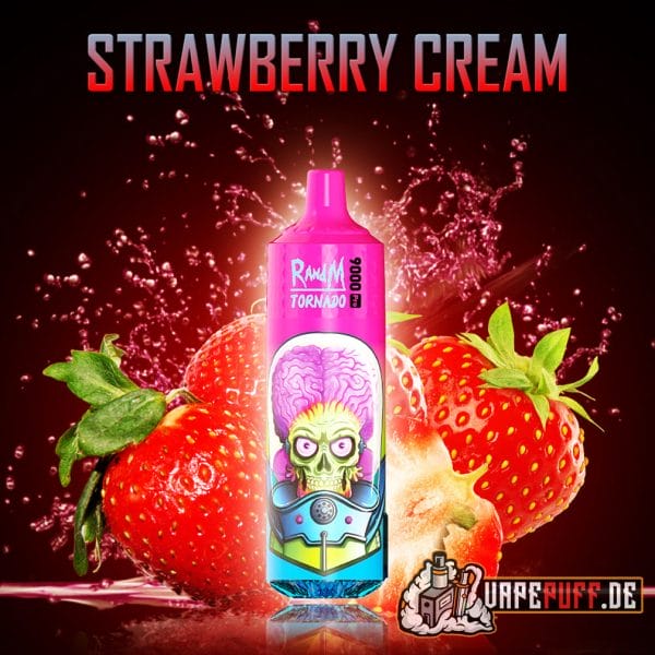 randm tornado 9000 strawberry cream